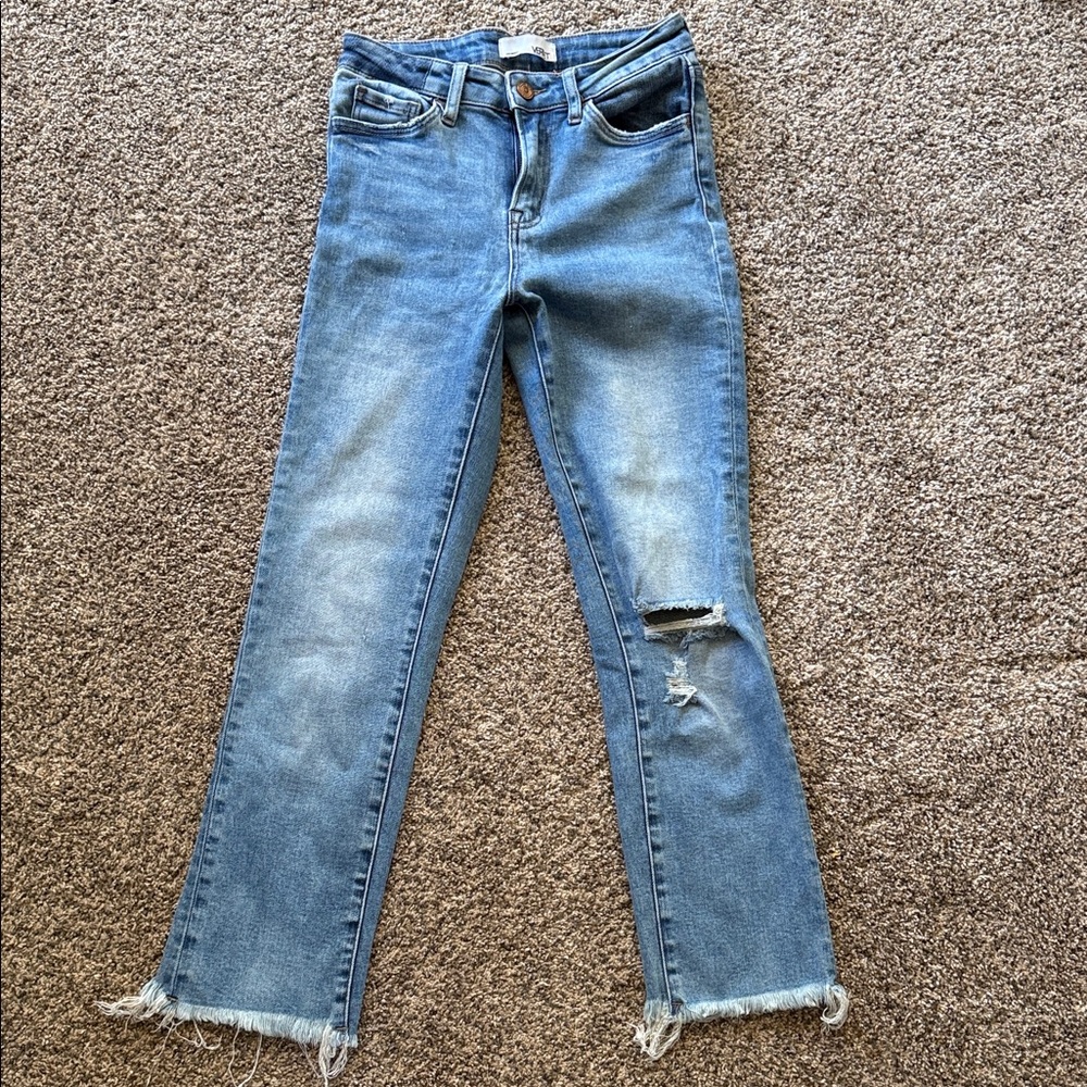 Classic Blue Straight Leg Jeans
